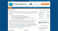 Desktop Screenshot of freelancenetwerk.nl